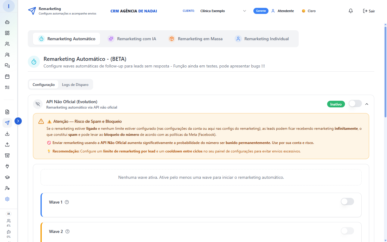 Remarketing agendado